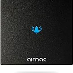 Almac Touch sense Door Bell Switch, Black Plexiglass Matt Finish material-image-93