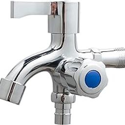 ATORSE Washing Machine Faucet Laundry Faucet Water Tap for Outdoor Laundry Bathroom Alloy Side Opening-image-26