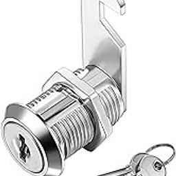 VICTAC 25mm Mailbox Lock Letter Box Lock Cabinet Lock, Metal Box Lock, Toolbox Lock, Cupboards Locker Cam Lock Pack of 1-20