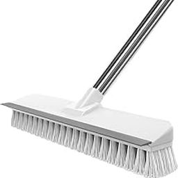MR.JV 2 in 1 Tiles Cleaning Brush - Dual Sided Scrubber for Bathroom, Kitchen, and Grout Cleaning, Ergonomic Handle for Easy Grip, Effective for Stubborn Dirt and Stains (Snow White)-image-88