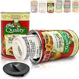 Cloud Maison Fake Soup Can Diversion Safe - Keep Your Valuables Safe - like Jewelry, Cash, Money, Coins, Car Keys - Storage Home Security - RAVIOLI-14