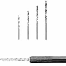 Beads & Craft: Mini Hand Drill Tool with Flexible Extension Shaft and 4 Drill Bits, Manual Precision Set (Pack of 1)-6