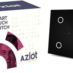 SMART MODULAR 4 GANG TOUCH SWITCH (6 amps each) - GLASS (Not Acrylic): Elevate Your Home with Effortless Control (Fits in Anchor Roma Classic and similar plates)-0