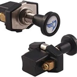 Deutsche Push Pull Toggle Switch Universal (Copper Contact) | Big knob | stable output | superior durability | work on both AC and DC | Black colour-21