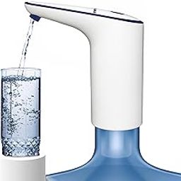 RAMA Handypump Water Dispenser for 20L Cans, USB Rechargeable with Food-Grade Pipe, 5W Battery Lasts 3 Days on One Charge, White – Pack of 1-image-89