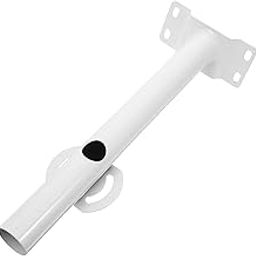 IWOWHERO 1 Set Durable Solar Street Light Pole Bracket with Easy Installation Compatible with Various Outdoor Lighting Fixtures for Parking Lots and Gardens-image-10