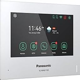 Panasonic Hybrid Video Door Phone Kit with Mobile App Access VL-SA611-1