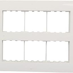 Anchor by Panasonic Roma Plus Modular Polycarbonate 12m Plate (White)-12