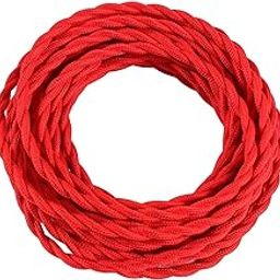 MYADDICTION Pendant Light Cord DIY Lighting Fixture Cable for Industrial Bedroom Kitchen red-image-1