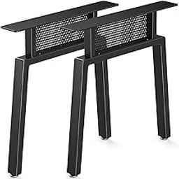 ADYLEGS 28" Metal Long Table Legs - Furniture Legs Set of 2, Desk, Coffee and Dining Table Legs, Heavy Duty Furniture Legs for DIY Table Legs (21" Wide)-image-29