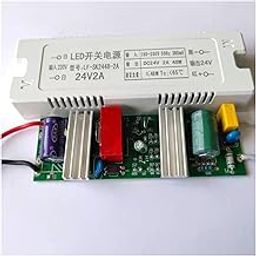 24v Mirror Headlight with Cabinet Light, Stable LED Constant Voltage Unit (Size : 48w2a)-12