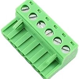 6 Pin Right Angle Screw Terminal Block Female Connector 5.08mm Pitch-image-96