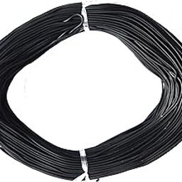 Steko 69 Meter 14/36 PVC Copper DC Black Wire (Tinned Copper) 0.4mm Multipurpose Use (14 Thread 36 Guage) For Multipurpose Use, DIY, Electronics Works, Science Projects PVC Insulated Outer-image-65