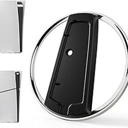 Juseisin for PS5 Vertical Stand Slim for Playstation 5 Consoles CFI-1000 Models, PS5 CFI-2000 Models Base with Screw, Anti-Rollover and Anti-Slip-17