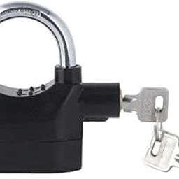Elevea 𝟏𝟓 𝐘𝐞𝐚𝐫𝐬 𝐖𝐚𝐫𝐫𝐚𝐧𝐭𝐲 Security Alarm Lock with Motion Sensor, Loud Alarm System antitheft Technology Alarm Lock for Home, Cycle and Bicycle.-7
