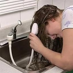 SHIPLORD® Universal Faucet Shower Head Extender with Hair Catcher for Pet Bathing & Easy Cleaning-image-44