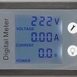 SagaSave - Digital Multimeter, AC 80-260V 100A, Digital Current LCD Display, Power Multimeter, Multi-function Power Monitor-56