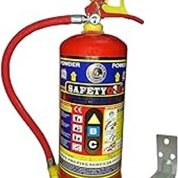 SAFETY ONE ABC Powder Type Fire Extinguisher with Wall Mount Hook (6 Kg)-image-69