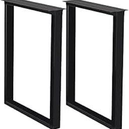 Ventuos - Metal Legs for Table, Dining Table Legs for Kitchen Modern Industrial Style - Set of 2. (Square Shape)-image-68