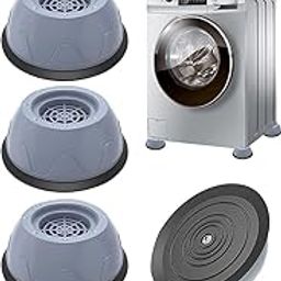 Anti Vibration Pads for Washing Machine – 4 Pack Suction Cup Feet Pads for Washer, Dryer, Fridge | Shock Absorber, Anti-Skid, Heightening Support, Noise Cancelling & Anti-Walk Stabilizers (Pack of 4)-28