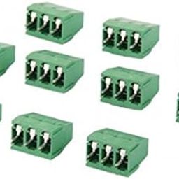 VELURA 20x Terminal Block 3P DG128 Screw Set Pitch 5.0MM 300V/10A -40â„ƒto105â„ƒ|40 Pieces 1/150 Scale Model Trees|Other Electrical & Test Equip.| Electrical & Test Equipment-image-58