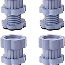 Adjustable Anti-Vibration Feet for Washing Machine & Refrigerator – Heavy Duty Shock Absorbing Stand with Non-Slip Base – Noise & Movement Reducer, Floor Protector (Set of 4, Blue)-image-90