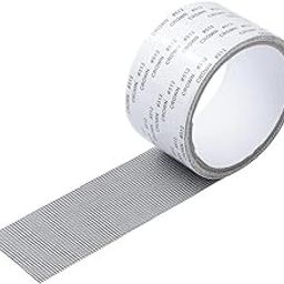 Brahmani Store 1Pc Self Adhesive 2 Meter Long Anti Mosquito Net Mending Hole Patch Mesh Repairing Tape for Broken Window Screen Frame, Door, Insects (Grey)-image-96