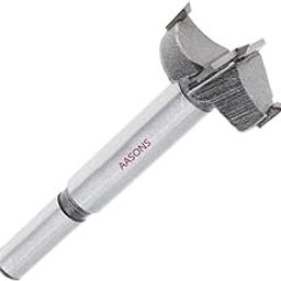 AASONS 45mm Hinge Boring Forstner Drill Bit | Choice Of Sizes 15 to 75mm | Concealed Wood Circular Hole Saw Carbide Tip Teeth Carpenter Woodworking Mortise Tool-image-12