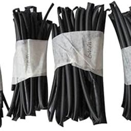 TRENDYNEST 4pcs x 1M Lenghts Heat Tube 3mm 4mm 5mm 6mm Diameter Heatshrink Tube-image-32