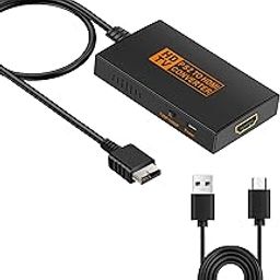 ZUKVYE PS2 to HDMI Converter Adapter for HDTV HDMI Monitor Compatible with PS1/PS2/PS3 Game Consoles-22