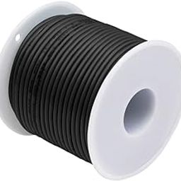 MAMVJQJCA Wire and Cable 28 26 24 22 20 18 16AWGPVC Tinned Copper Electronic Spool Mounted DIY Wire and Cable Cable and Wire(16 AWG 20Meter)-image-1