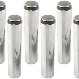 Lyla 10pcs 4mm Dia Dowel Pins Carbon Steel Shelf Support Pin Fasten Elements 20mm-18