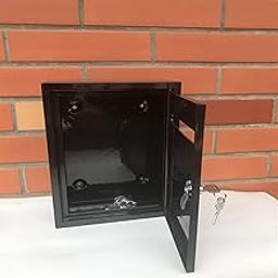 The Style Sutra Locking Wall Mailbox Outdoor Mail Box Heavy Duty Weatherproof for Mailings-17