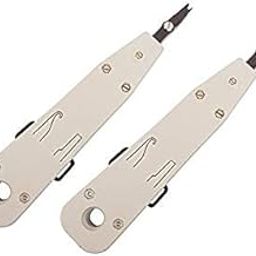 Inditrust KD 1 Punch Down Krone Type Telephone Professional Cat5/cat5e Insertion LSA Mounting IDC Socket Tool (Grey) Pack of 2-1