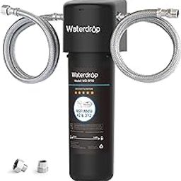 Waterdrop 10UA Under Sink Water Filter System, 8K Gallons High Capacity Main Faucet Under Counter Water Filtration System, Removes 99% Chlorine, Lead, Fluoride, Bad Taste & Odor, USA Tech, 0.5 Micron-21