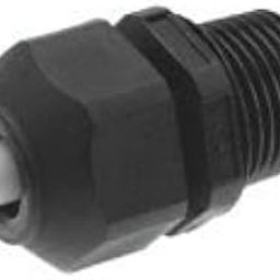 Heyco M8439 Liquid Tight Cordgrip RLTCG 1 NPT Black-NO NUT (10 Pack)-image-47