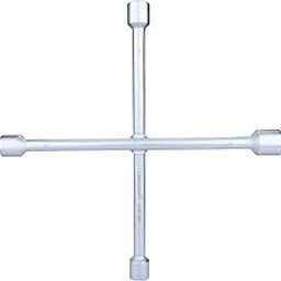 Taparia CW7981 Steel (17 x 19 mm, 18 x 21 mm) Cross Rim Wrench (Silver)-16