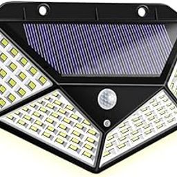 Belicta Solar Outdoor Security Light, 100 LED Motion Sensor, 3 Modes, IP65 Waterproof, Wide Angle-image-22