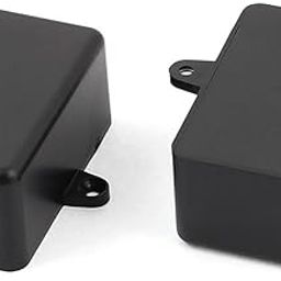 KTM Healthcare® 2pcs Electronic Project Case Junction Box 50 x 35 x 23mm Black-image-49