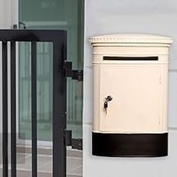 The Style SutraWall Mounted Mailbox Charity Collection Donation Box for Contest Fundraising White-image-39