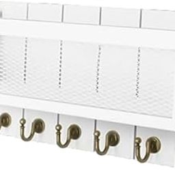 Wall Mount Key Mail Holder Wooden Key Shelf for Living Room Bedroom Entryway Key & Letter Holders-31