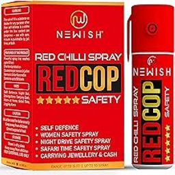 Newish Red Chilli Spray for self Defence Small Pocket Size - Reliable and Effective Self-Defense 50 Time Spray-image-72
