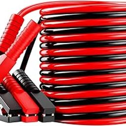 LR Decor E-Shop Heavy Duty Jumper Cables Kit Weather Resistant Leakproof Professional Clamps 5m Thickened-14
