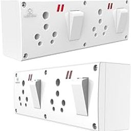 WESTERN ECO 16A. 8 in 1 Switch Socket Combined with Indicator and Junction Box (Pack of 2)-13