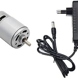 Electronic Spices Combo of Dc 12v 10000rpm 775 Motor and 12v 1amp Adapter-10