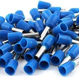 RT SENSE - (E-2508) 2.5 SQMM Wire Ferrules, Insulated Cord Pin End Terminal,Copper Crimp Connectors, Wire Connector (Blue, Pack of 100)-image-7
