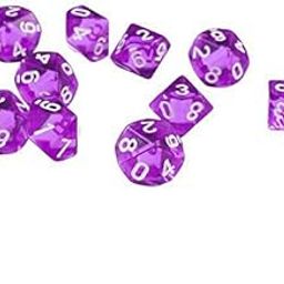 ATORSE Toy D10 Purple Ten Sided Gem Dice for RPG Dungeons Dragons Games Set of 10 Dice-Toys & Hobbies-Games-Role Playing Games-Dungeons & Dragons-Accessories & Dice-image-21