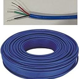 TRI-COM® 0.20 Sq.mm Tinned Copper core Cable (14/0.12mm 3 core Multi wire) Water Level Indicator wire (50 METER)-image-18