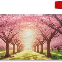 TSENQUE Spring Cherry Blossom Mailbox Covers Magnetic Spring Decorative Outdoor Mailbox Post Decorations Fall Magnet Mailwraps, Standard Size 21 x 18 Inch-image-23