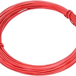 DRUMSTONE (16 Years Warranty) 5 Feet Red Pure Copper Welding Battery Cable Wire - Flexible 1 mm Copper Wire for Car, RV, Solar, Inverter, Home, Industrial Electric Wiring-16